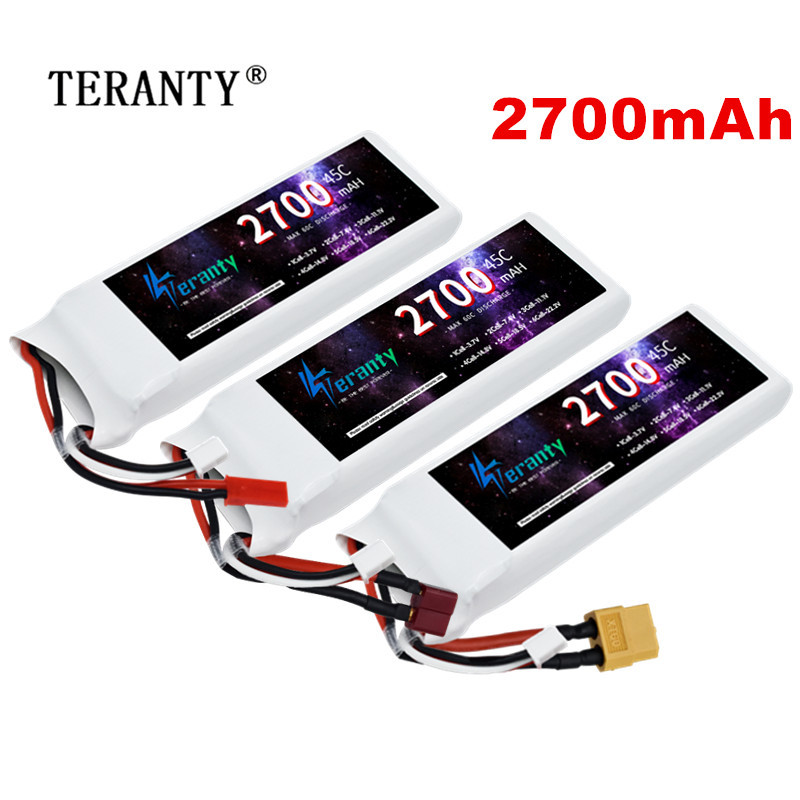 Rc Hobby Grade - 1/3 pièces 2S 7.4V Lipo batterie