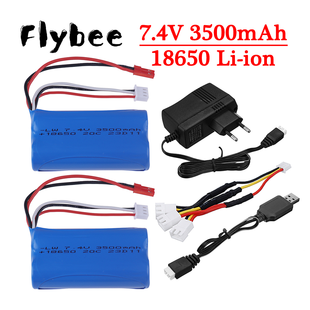 Rc Hobby Truck - Batterie lithium-ion Eddie 3000 améliorée, 3500mAh
