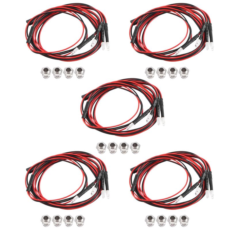 Led Light Kit Rc - Kit d'éclairage LED RC 4 LED