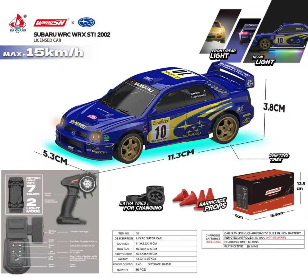 Rc Hobby Desk - Nouvelle voiture de course miniature QNM