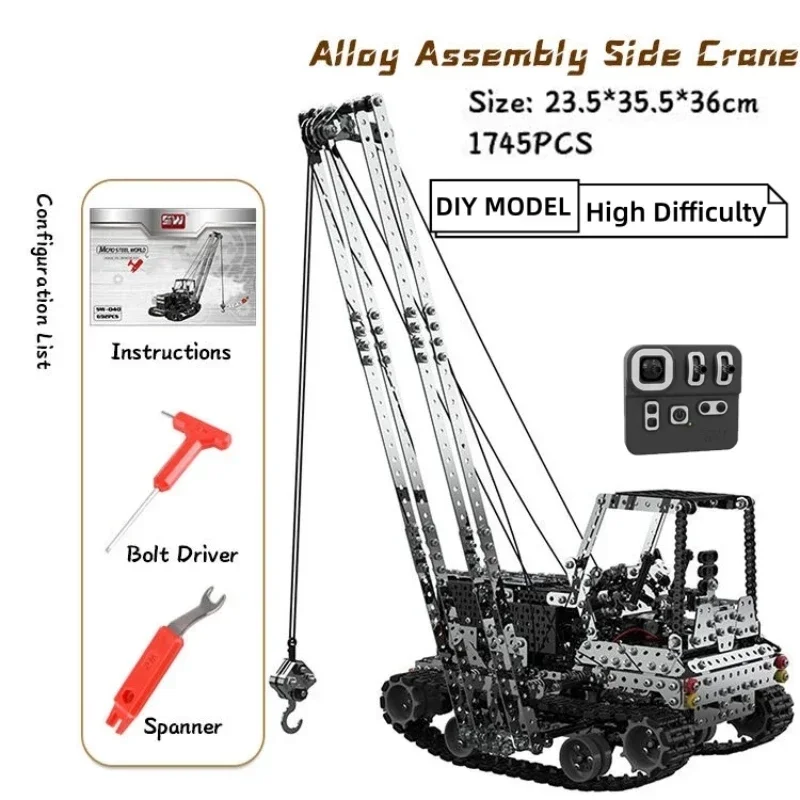 Grue RC en métal à monter soi- - Rc Hobby Truck avis et prix