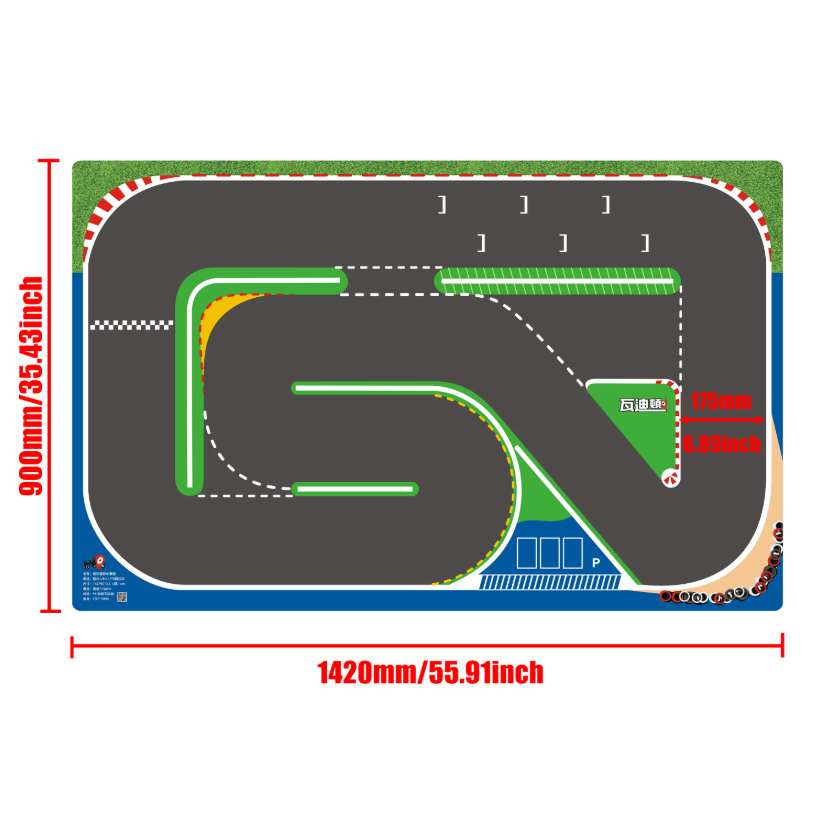 Tapis de course en caoutchouc  - Rc Hobby Desk avis et prix