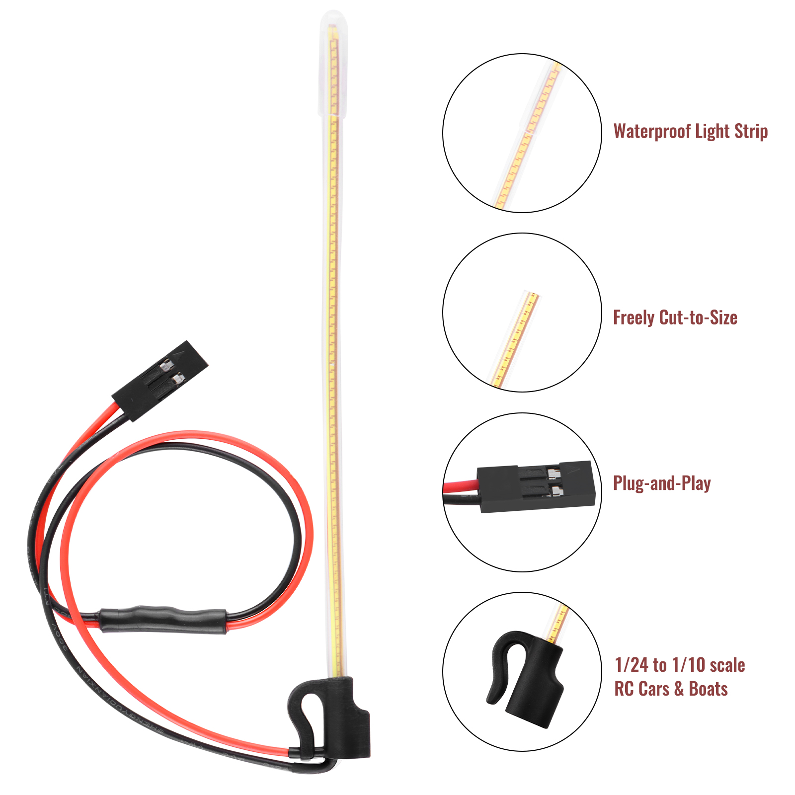 ModRax 2PCS LED RC Antenna Lig - Yunshen Rc Hobby avis et prix