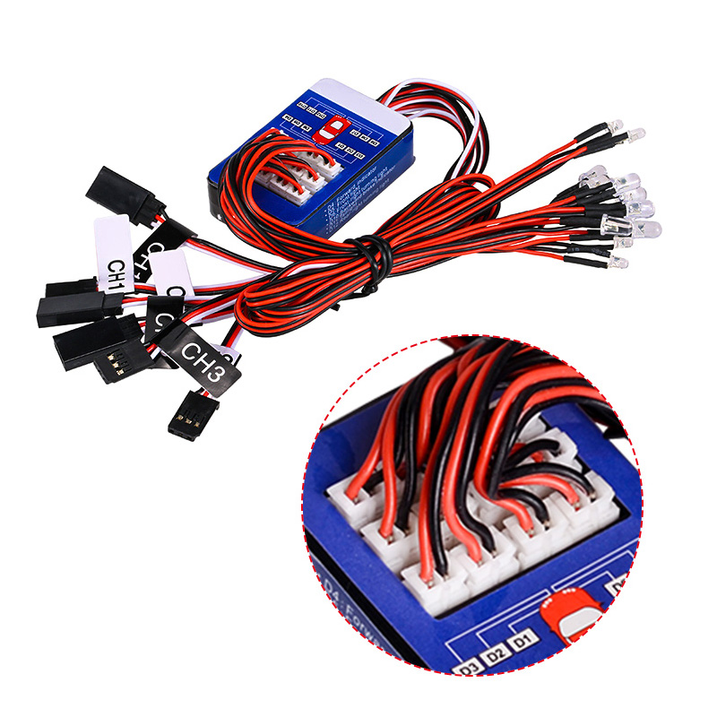 Kit d'éclairage LED RC 12 lumi - Yunshen Rc Hobby avis et prix