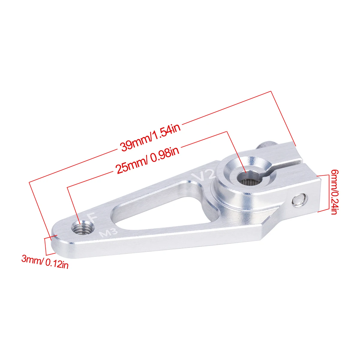 Bras de klaxon Servo 39mm M3 7 - Rc Hobby Zone avis et prix