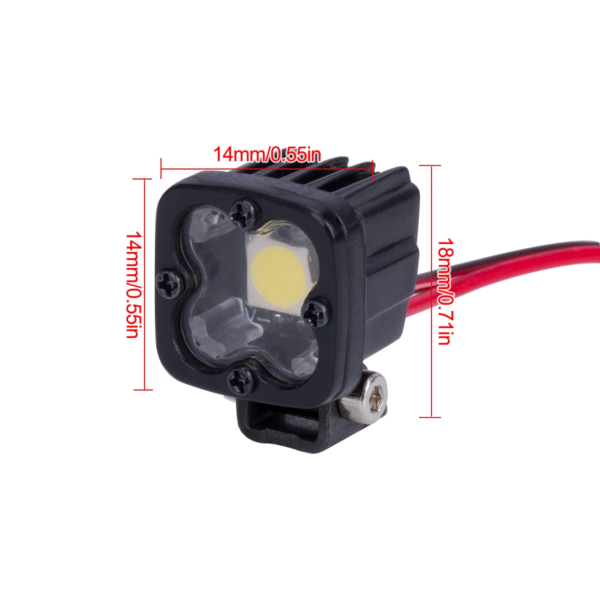 Projecteur de phare LED carré  - Yunshen Rc Hobby avis et prix