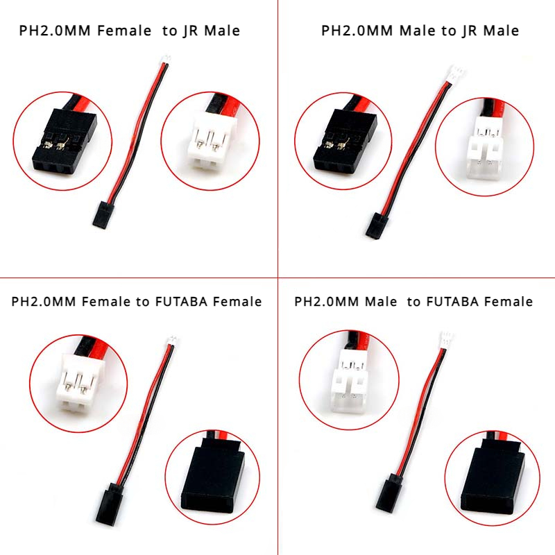 1/5/10 pièces/lot PH2.0 mâle/f - Rc Hobby Grade avis et prix
